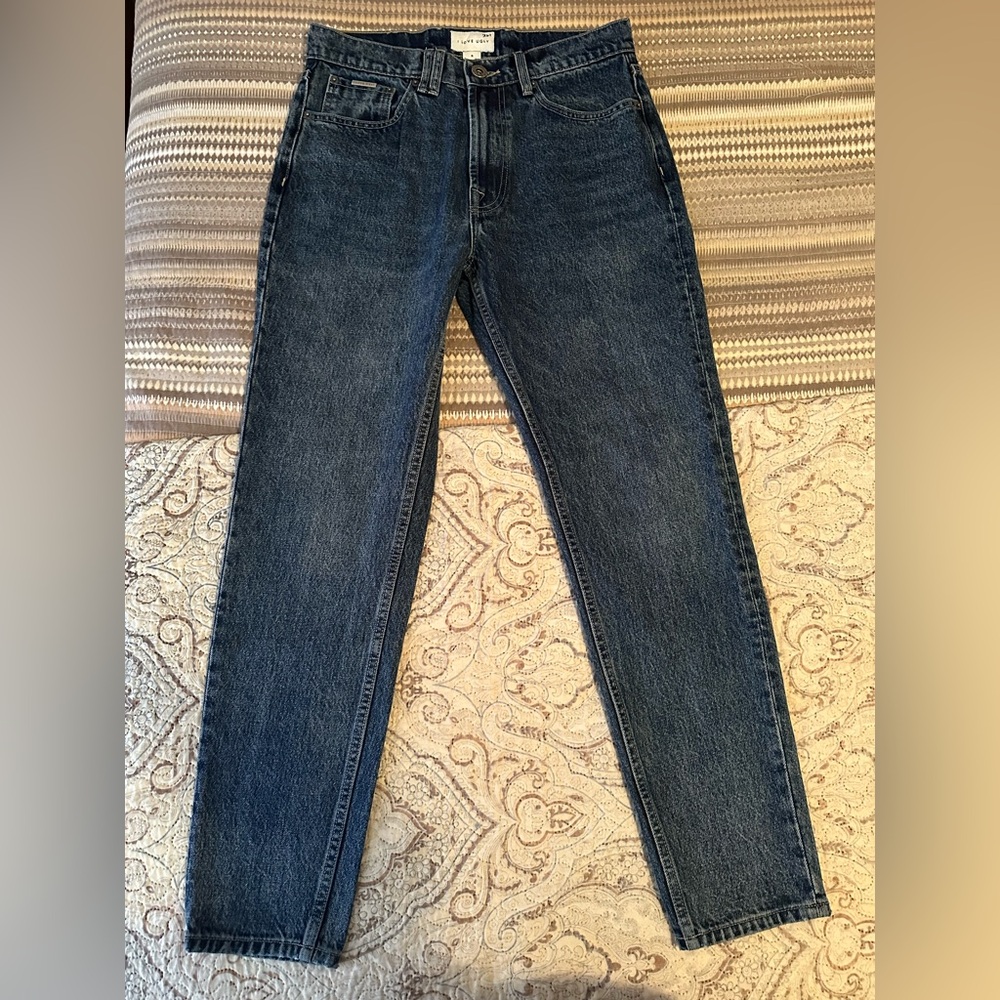 I Love Ugly Hi Stranger Denim Jeans